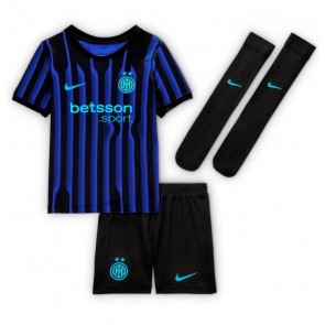 Inter Milan Luis Henrique #11 Hjemmebanetrøje Børn 2025-26 Kortærmet (+ Korte bukser)